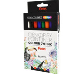 Cienkopisy POINTLINER COLOUR (6szt) S40-ST6PL PENTEL