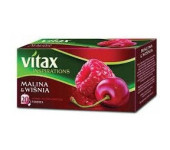 Herbata VITAX INSPIRATIONS (20 torebek) 40g Malina & Wiśnia
