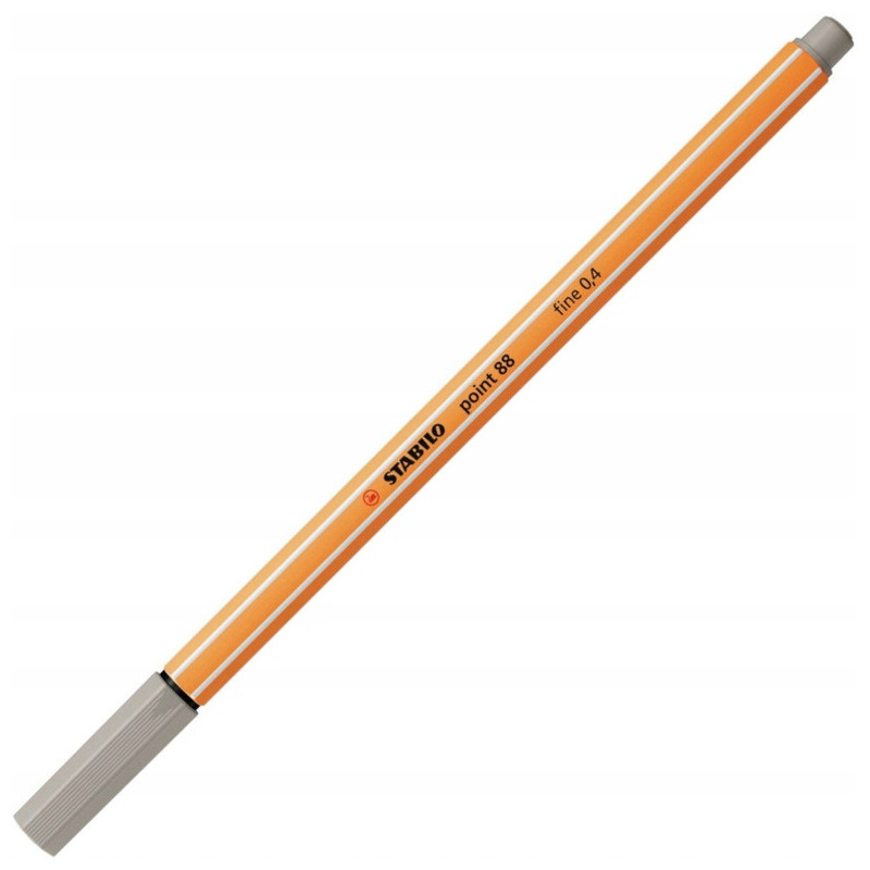 Cienkopis STABILO point 88/93 0.4mm szary ciepły