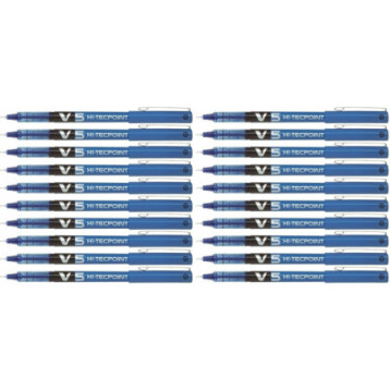 Cienkopis V5 bonus pack 20szt niebieski PIBX-V5-L-BOX