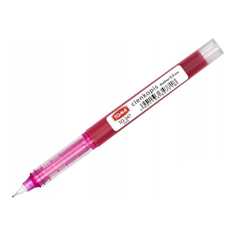 Cienkopis kapilarny 0,5mm różowy TO-347 TOMA