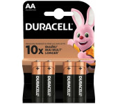 Bateria DURACELL Basic AA/LR6/MN1500 alkaliczna blister (4szt)