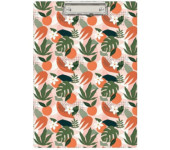 Deska z klipem A4 z nadrukiem TROPICAL KHN-01-43 BIURFOL