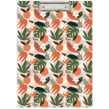 Deska z klipem A4 z nadrukiem TROPICAL KHN-01-43 BIURFOL Deska z klipem A4 z nadrukiem TROPICAL KHN-01-43 BIURFOL