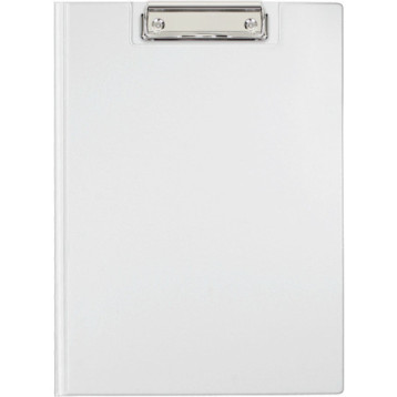 Teczka z klipem zamykana Clipboard A4 biała KL-04/KH-04-10 BIURFOL