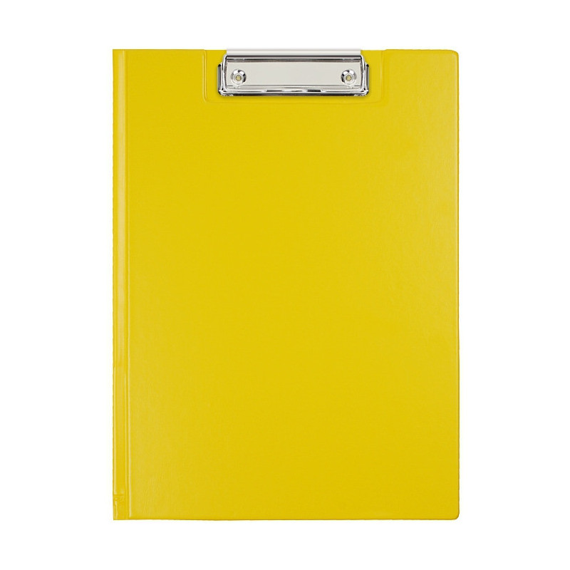 Teczka klip A4 żółta KH-04-08 BIURFOL