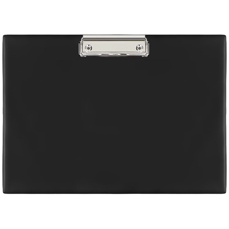 Deska z klipem A4 zamek na długim boku czarna KH-20-03 BIURFOL