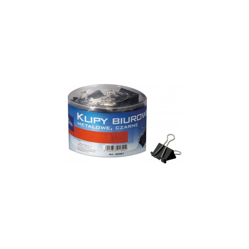 Klipy 15mm 60szt. GK001-A TETIS