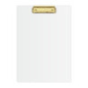 Deska z klipem Clipboard A4 biała (złoty mechanizm) KHG-01-10 BIURFOL
