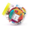 Klips do akt 15mm/19mm/25mm mix kolorów E8560 DELI