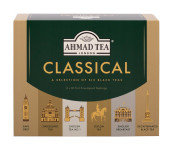 Herbata AHMAD Black Tea Selection czarna (60 torebek) (EARL GREY, ENGLISH No.1, DARJEELING, ENGLISH BREAKFAST,CEYLON,DECAFFEINA