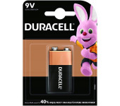 Bateria DURACELL Basic 9V/6LR61/MN1604 alkaliczna blister