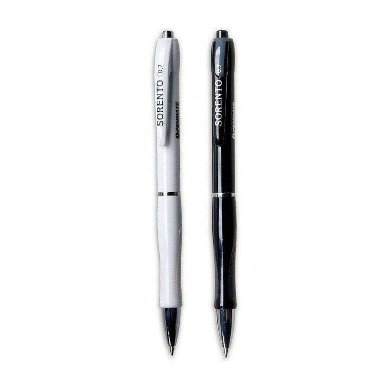 Długopis SORENTO Black- White TT7164 PENMATE Długopis SORENTO Black- White TT7164 PENMATE