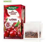 Herbata HERBAPOL owocowo-ziołowa (20 tb) Wiśnia HERBACIANY OGRÓD