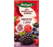 Herbata HERBAPOL owocowo-ziołowa (20 tb) Prosto z Lasu 50g HERBACIANY OGRÓD o smaku owoców leśnych