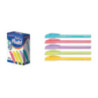 Długopis FLEXI Trio Pastel niebieski TT7893 TADEO