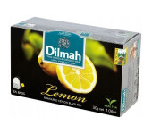 Herbata DILMAH (20 torebek) czarna z aromatem Cytryna