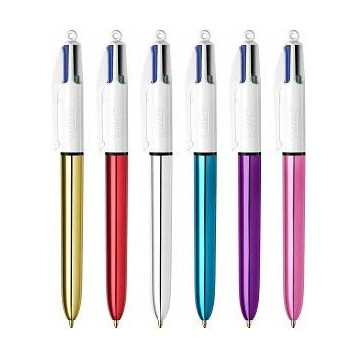 Długopis 4 COLOURS mix SHINE 964775 BIC Długopis 4 COLOURS mix SHINE 964775 BIC