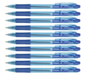 Długopis pstrykany WOW BK417 niebieski (10sztuk) PENTEL
