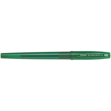 Długopis olejowy ze skuwką PILOT SUPER GRIP zielony BPS-GG-F-G