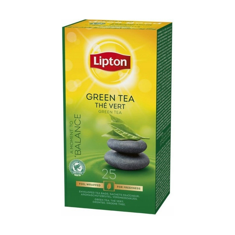 Herbata LIPTON BALANCE (25 kopert  1,3g) 32,5g zielona Green Tea