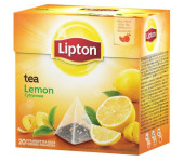 Herbata LIPTON PIRAMID (20 torebek) czarna z aromatem cytryna