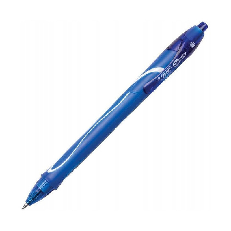 Pióro żelowe Gelocity QUICK DRY niebieskie 950442 BIC