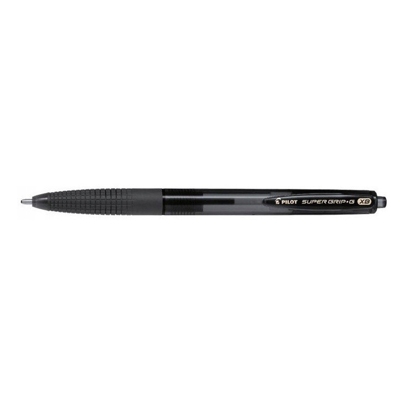 Długopis SUPER GRIP G automatyczny XB czarny PILOT PIBPGG-8R-XB-BB