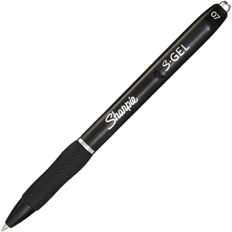 Długopis S-GEL 0,7mm czarny 2136595 SHARPIE