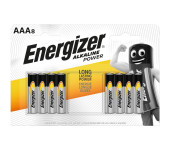 Bateria ENERGIZER Alkaline Power AAA/LR03 alkaliczna (8szt)