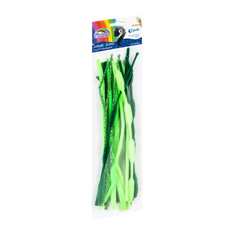 Druciki kreatywne 30cm zielone (20)