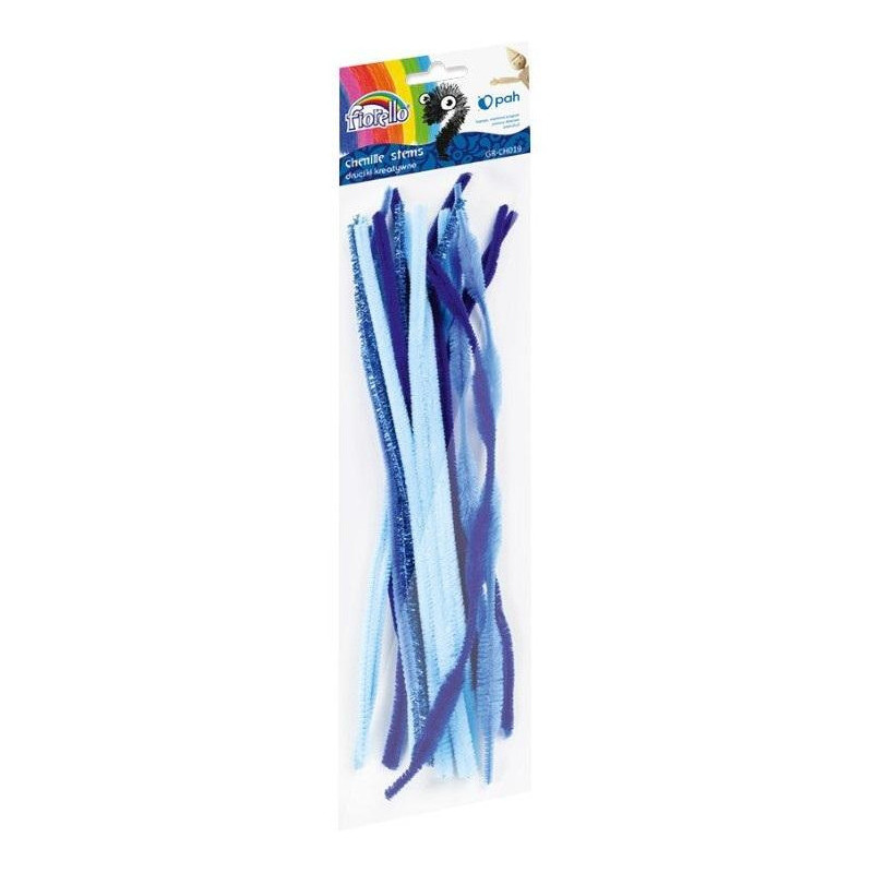 Druciki kreatywne 30cm niebieskie (20) GR-CH019 FIORELLO 170-2614