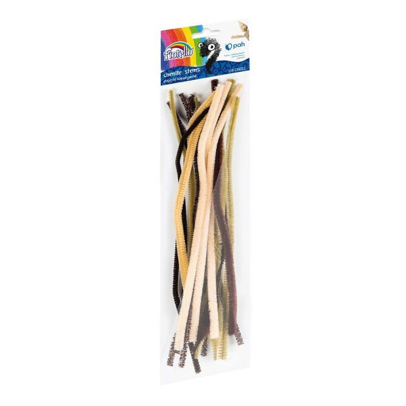Druciki kreatywne 30cm brązowe (20) GR-CH022 FIORELLO 170-2611