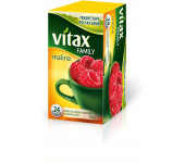 Herbata owocowo-ziołowa VITAX FAMILY (24 torebki bez zawieszki)48g Malina