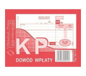 401-5 KP Dowód Wpłaty A6 80 kartek MICHALCZYK I PROKOP (kasa przyjmie)