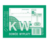 402-5 KW Dowód Wypłaty A6 80 kartek Michalczyk i Prokop