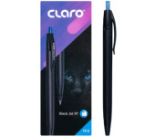 Długopis automatyczny CLARO BLACK JET RT 1,0mm niebieski