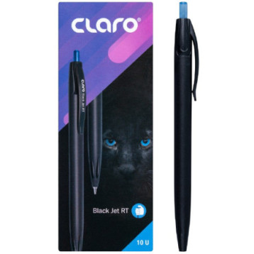 Długopis automatyczny CLARO BLACK JET RT 1,0mm niebieski Długopis automatyczny CLARO BLACK JET RT 1,0mm niebieski