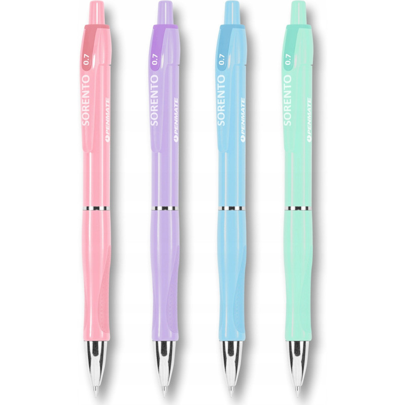 Długopis SORENTO pastelowy 0,7 wkład niebieski TT8307 PENMATE Długopis SORENTO pastelowy 0,7 wkład niebieski TT8307 PENMATE