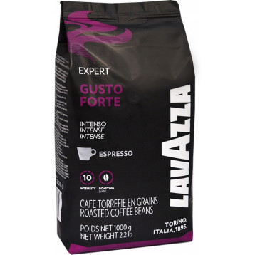 Kawa LAVAZZA GUSTO FORTE VENDING EXPERT ziarno 1kg Kawa LAVAZZA GUSTO FORTE VENDING EXPERT ziarno 1kg