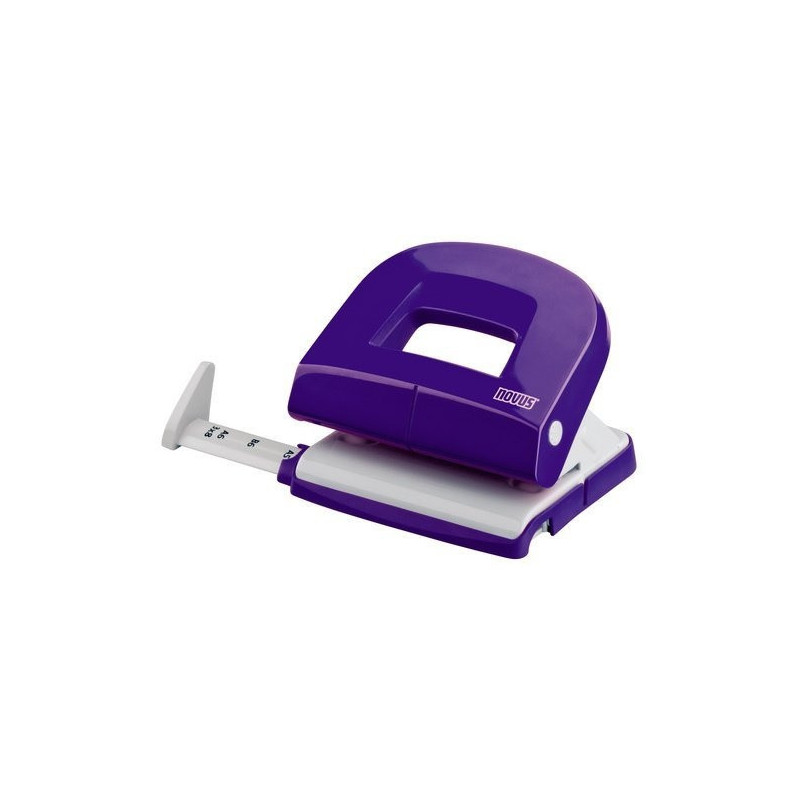 Dziurkacz E216 fioletowy do 16k NOVUS 025-0548