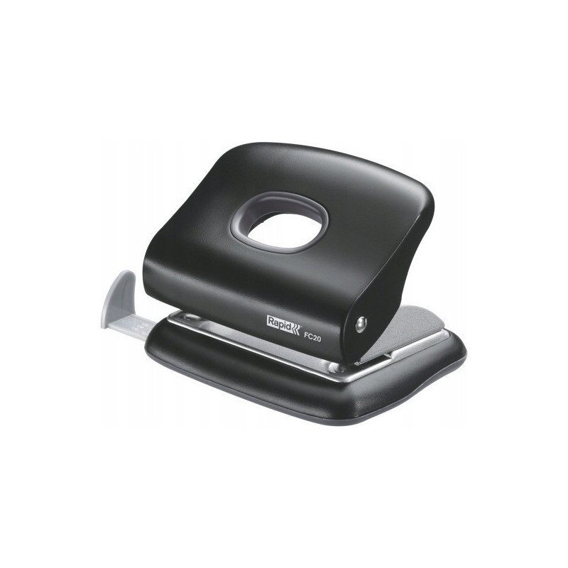 Dziurkacz mały FC20 RAPID czarny 20 kartek 23256400