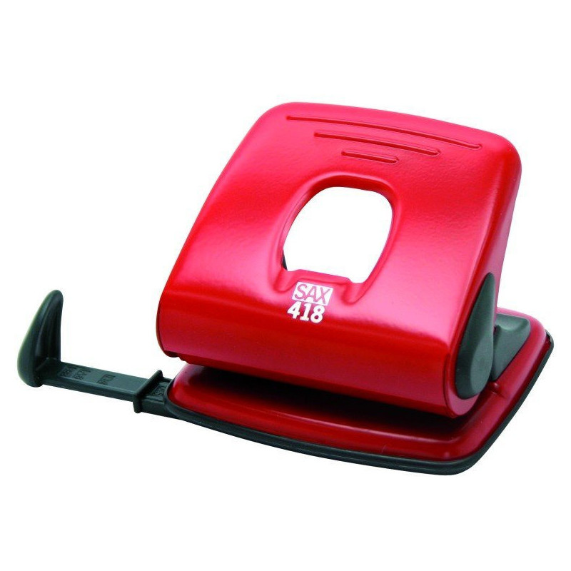 Dziurkacz SAX 418 czerwony 25k