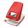 Dziurkacz 5138 LEITZ czerwony 40 kartek duży metalowy 51380025