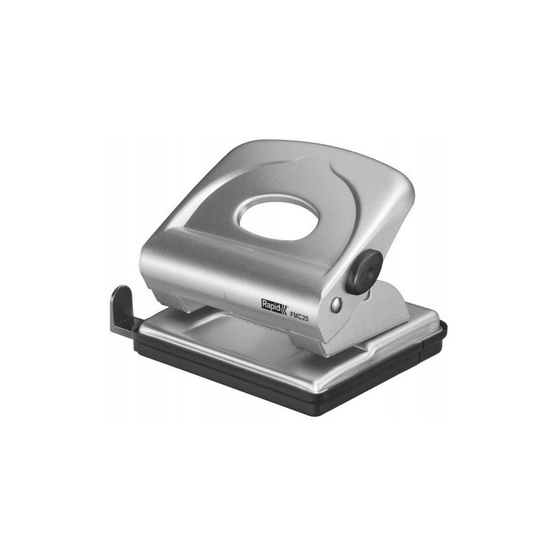 Dziurkacz metalowy FMC25 RAPID srebrny do 30kartek 21835502