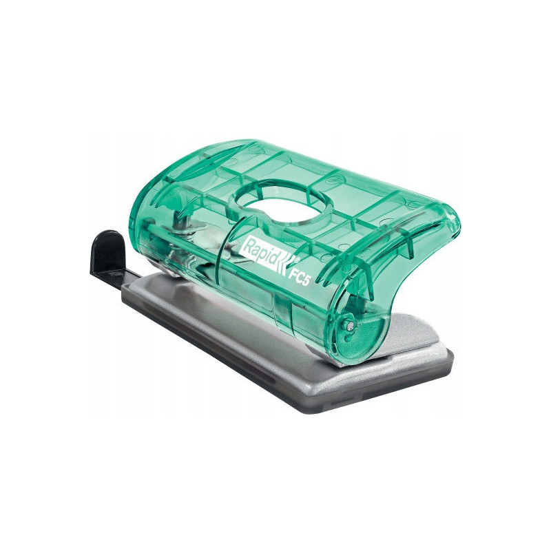 Dziurkacz mini RAPID COLOURICE FC5 zielony 5001331