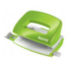 Dziurkacz Mini metalowy Leitz WOW, zielony, 10 kartek 50601054