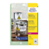 Etykiety foliowe białe HEAVY DUTY 45,7x21,2mm (8 arkuszy || 384 etykiety) L4778-8 AVERY ZWECKFORM