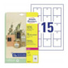 Zawieszki foliowe (10 arkuszy) 50x50mm Quick&Clean T3003-10 AVERY ZWECKFORM