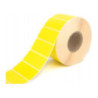 Etykieta polipropylenowa na roli 70x32mm (1000szt) żółta BULK gilza 40mm